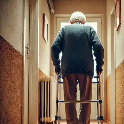 Andador estrecho para casa