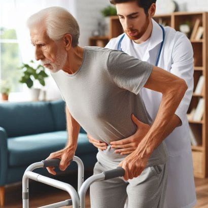fisioterapia y andador