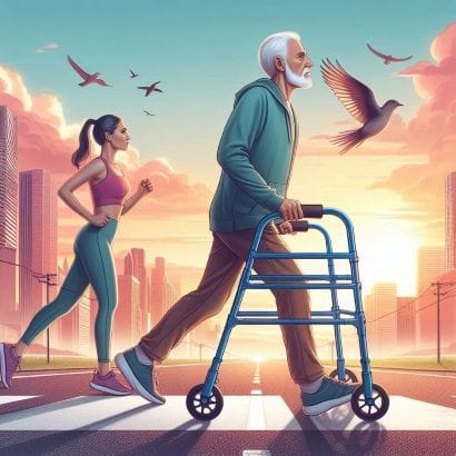 Mejorar la movilidad en personas mayores