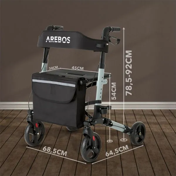 Andador rollator arebos